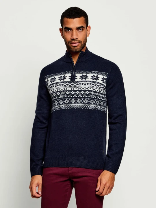 Zdjęcie produktu US Polo ASSN Sweter | Regular Fit granatowy