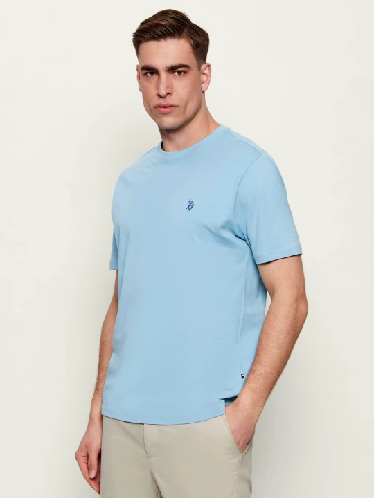 Zdjęcie produktu US Polo ASSN T-shirt | Regular Fit błękitny