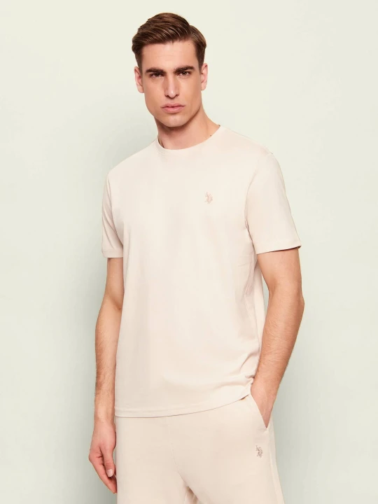 Zdjęcie produktu US Polo ASSN T-shirt | Regular Fit beżowy
