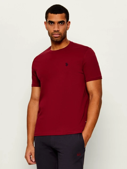 Zdjęcie produktu US Polo ASSN T-shirt | Regular Fit bordowy