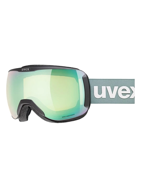Zdjęcie produktu Uvex Gogle narciarskie "Downhill 2100 CV" w kolorze zielonym rozmiar: onesize