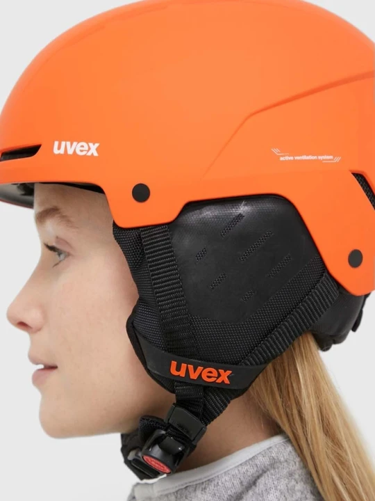Zdjęcie produktu Uvex kask narciarski Stance pomarańczowy
