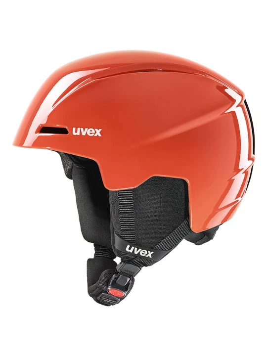 Zdjęcie produktu Uvex Kask narciarski "Viti" w kolorze pomarańczowym rozmiar: 46-50 cm
