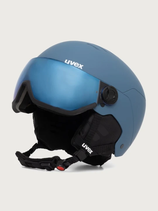 Zdjęcie produktu Uvex kask narciarski Wanted Visor turkusowy
