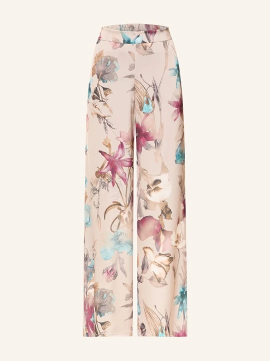 Zdjęcie produktu V By Vera Mont Spodnie Marlene Z Satyny beige