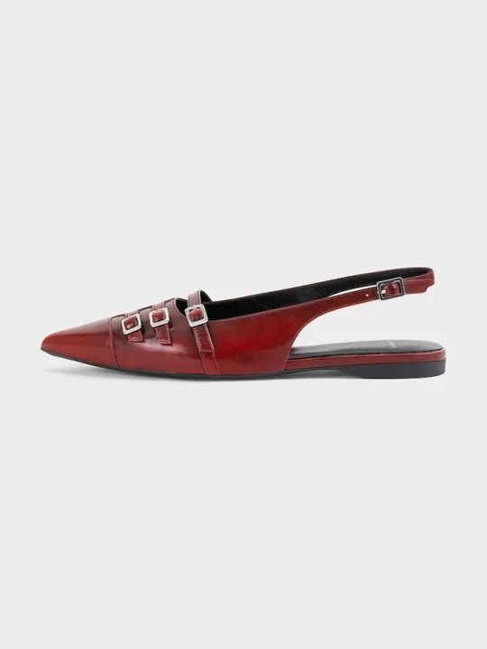 Zdjęcie produktu Vagabond Shoemakers baleriny skórzane HERMINE czerwony