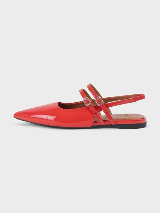 Zdjęcie produktu Vagabond Shoemakers baleriny skórzane HERMINE czerwony