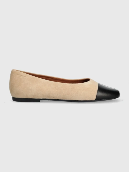 Zdjęcie produktu Vagabond Shoemakers baleriny skórzane JOLIN beżowy