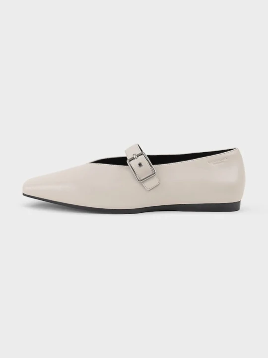 Zdjęcie produktu Vagabond Shoemakers baleriny skórzane WIOLETTA beżowy