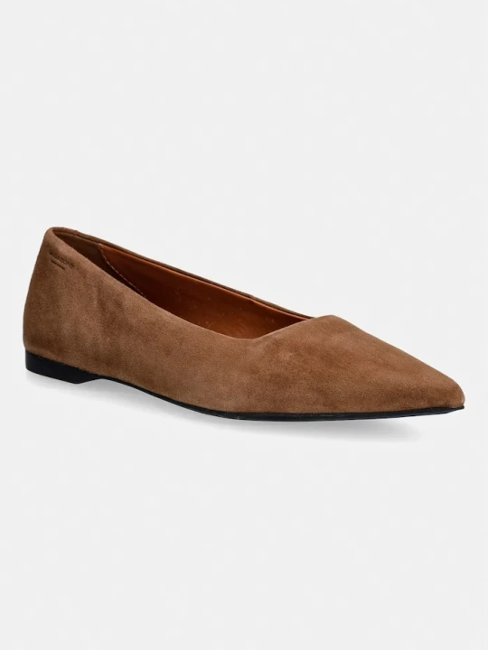 Zdjęcie produktu Vagabond Shoemakers baleriny zamszowe HERMINE brązowy