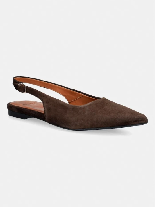 Zdjęcie produktu Vagabond Shoemakers baleriny zamszowe HERMINE brązowy