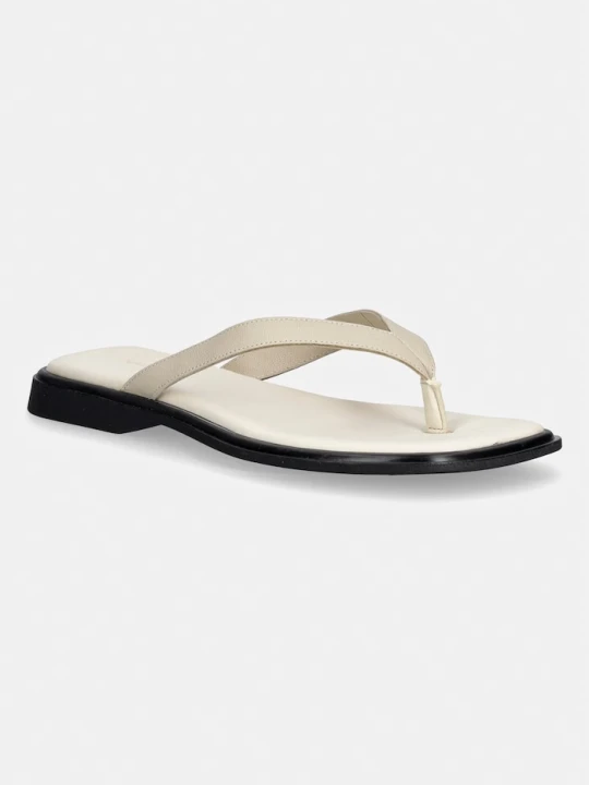 Zdjęcie produktu Vagabond Shoemakers japonki damskie skórzane IZZY beżowy