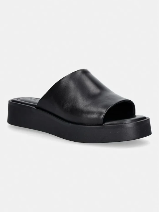 Zdjęcie produktu Vagabond Shoemakers klapki na platformie damskie skórzane DANYA czarny