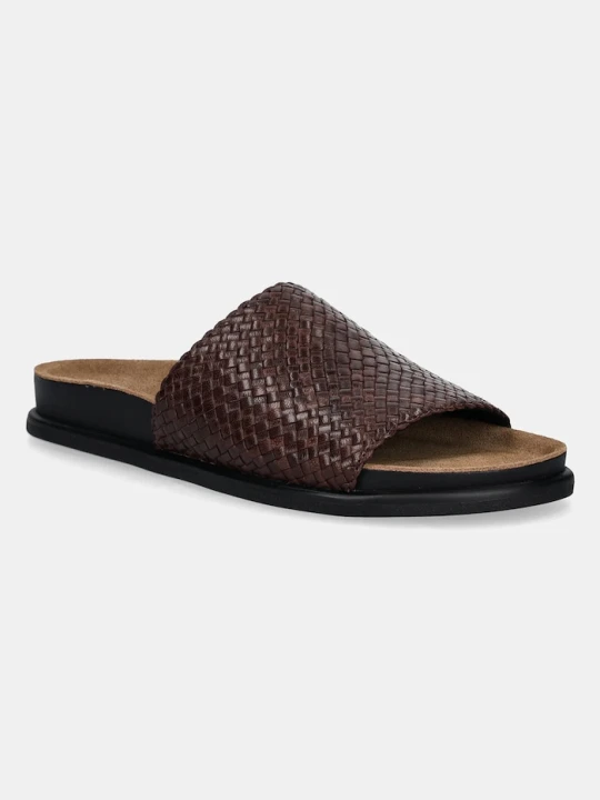 Zdjęcie produktu Vagabond Shoemakers klapki skórzane EFFIE brązowy