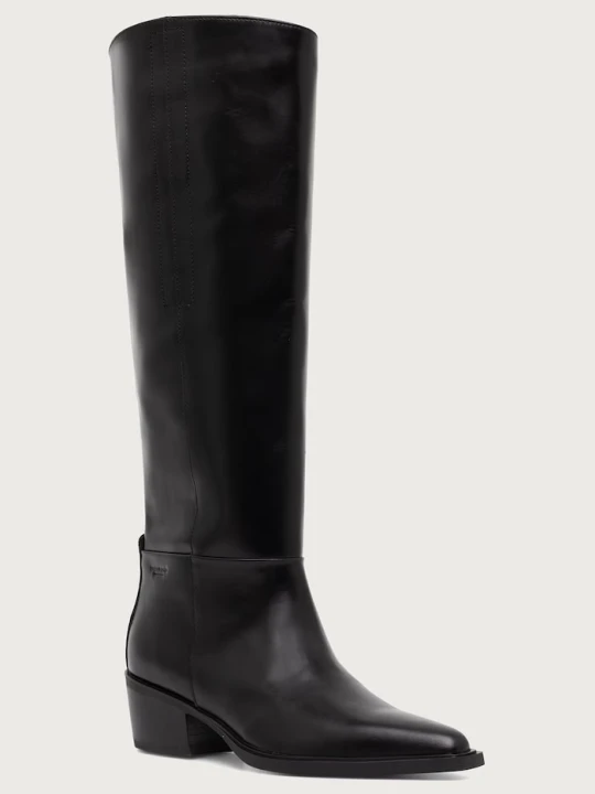 Zdjęcie produktu Vagabond Shoemakers kozaki na niskim obcasie damskie skórzane KELSEY czarny