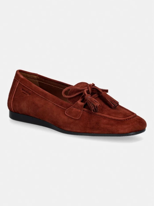 Zdjęcie produktu Vagabond Shoemakers mokasyny damskie zamszowe HILLARY bordowy