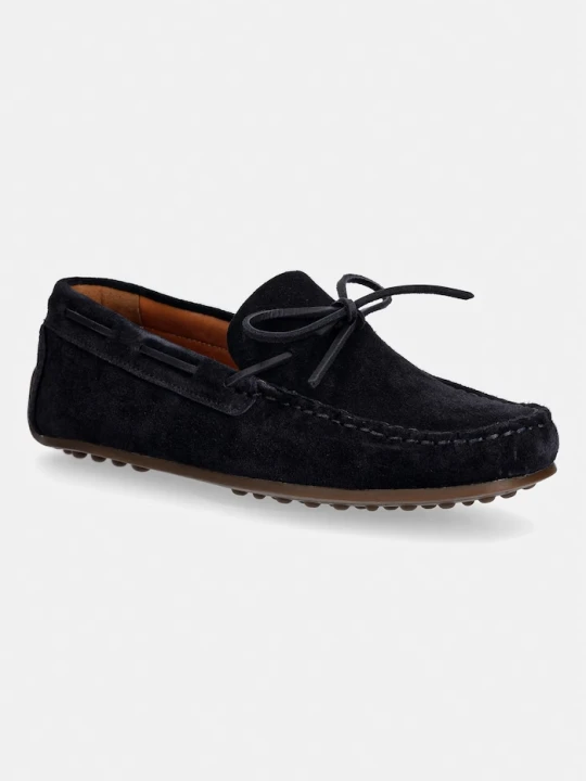 Zdjęcie produktu Vagabond Shoemakers mokasyny damskie zamszowe LARISSA granatowy