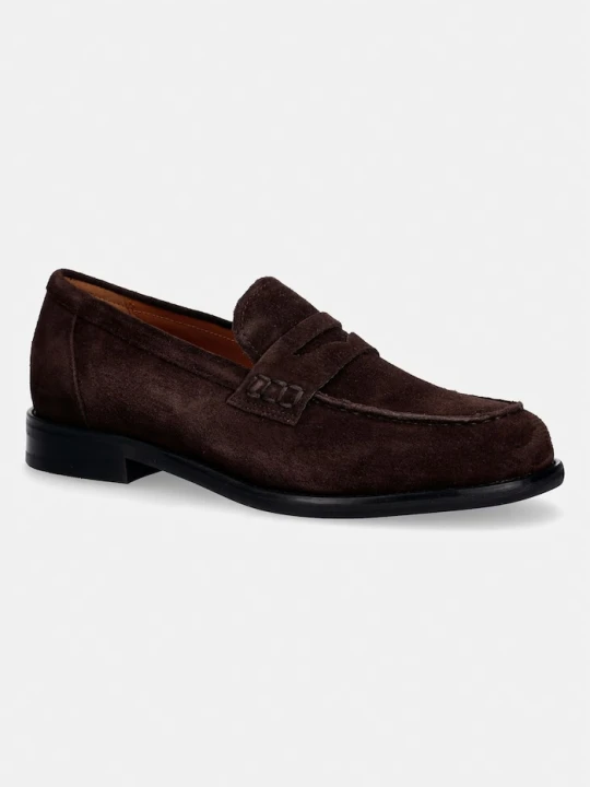 Zdjęcie produktu Vagabond Shoemakers mokasyny damskie zamszowe LINN brązowy