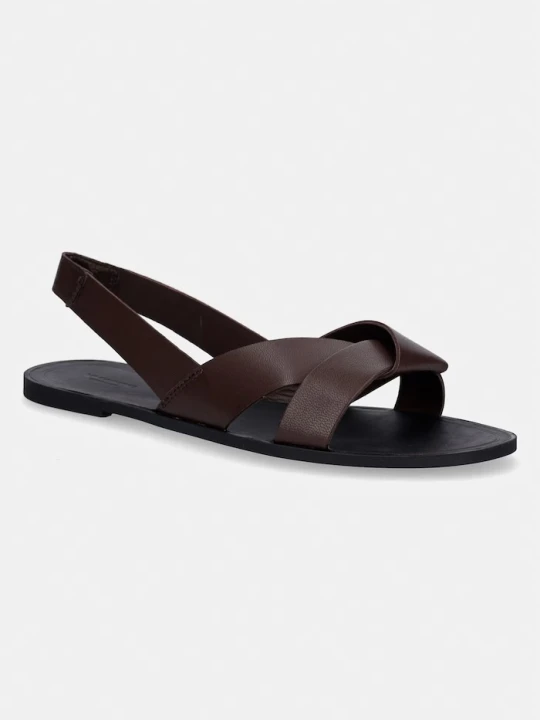 Zdjęcie produktu Vagabond Shoemakers sandały z odkrytą piętą damskie skórzane TIA 2.0 brązowy
