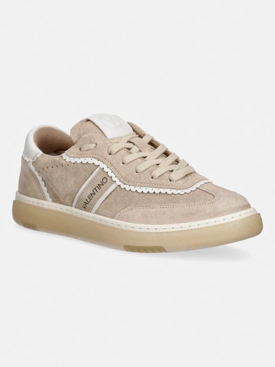 Zdjęcie produktu Valentino 91G1901CAM GLOSSY sneakersy damskie zamszowe beżowy