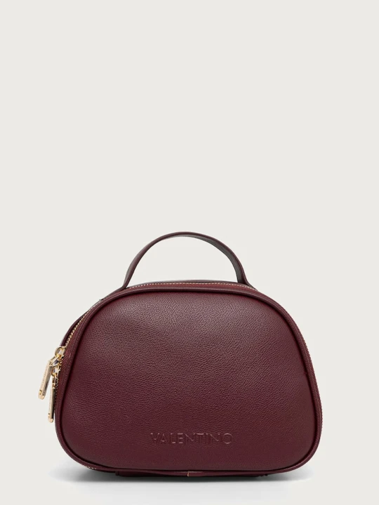 Zdjęcie produktu Valentino Bags kosmetyczka podróżna z imitacji skóry BIANKA RE bordowy