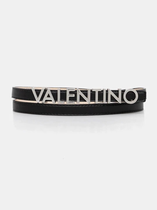 Zdjęcie produktu Valentino Bags pasek skórzany BELTY czarny