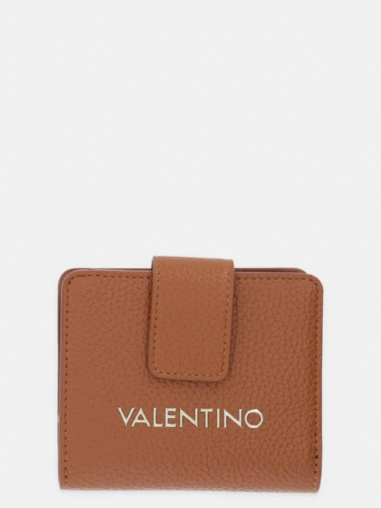 Zdjęcie produktu Valentino Bags portfel damski z imitacji skóry ALEXIA brązowy