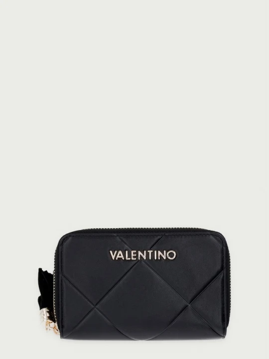 Zdjęcie produktu Valentino Bags portfel damski z imitacji skóry ASTRID czarny
