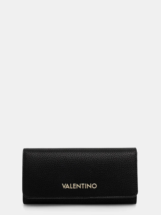 Zdjęcie produktu Valentino Bags portfel damski z imitacji skóry czarny