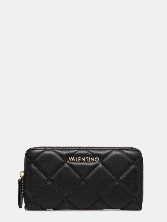 Zdjęcie produktu Valentino Bags portfel damski z imitacji skóry czarny