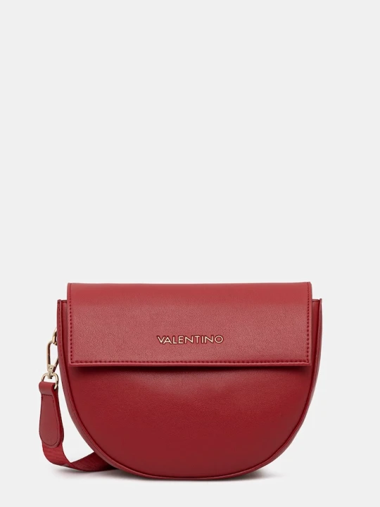 Zdjęcie produktu Valentino Bags torebka rogal damska z imitacji skóry czerwony