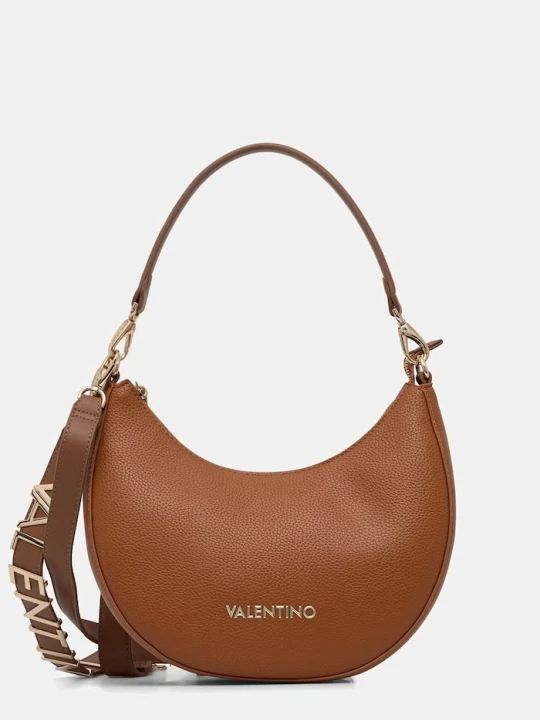 Zdjęcie produktu Valentino Bags torebka damska z imitacji skóry brązowy
