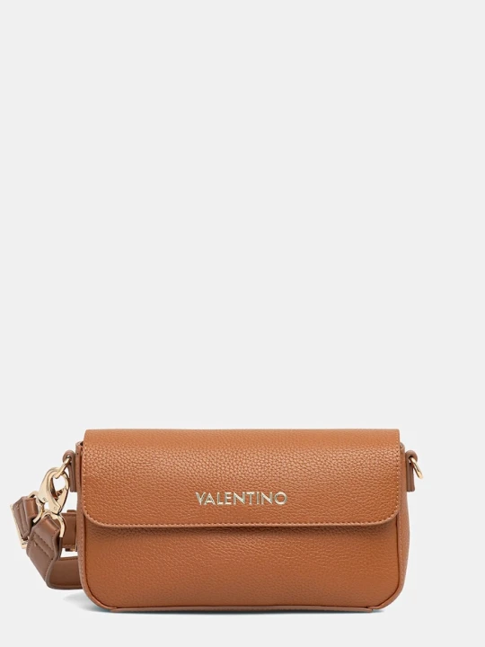 Zdjęcie produktu Valentino Bags torebka crossbody damska z imitacji skóry ALEXIA brązowy