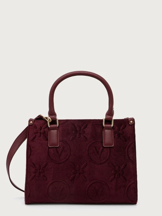 Zdjęcie produktu Valentino Bags torebka crossbody damska SAMBA VELVET bordowy