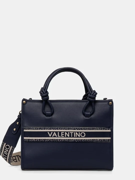 Zdjęcie produktu Valentino Bags torebka crossbody damska z imitacji skóry AELLA granatowy