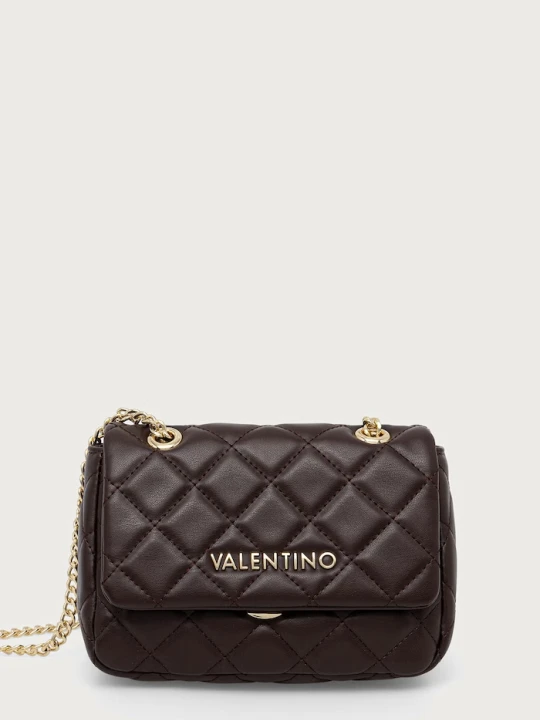Zdjęcie produktu Valentino Bags torebka crossbody damska z imitacji skóry brązowy