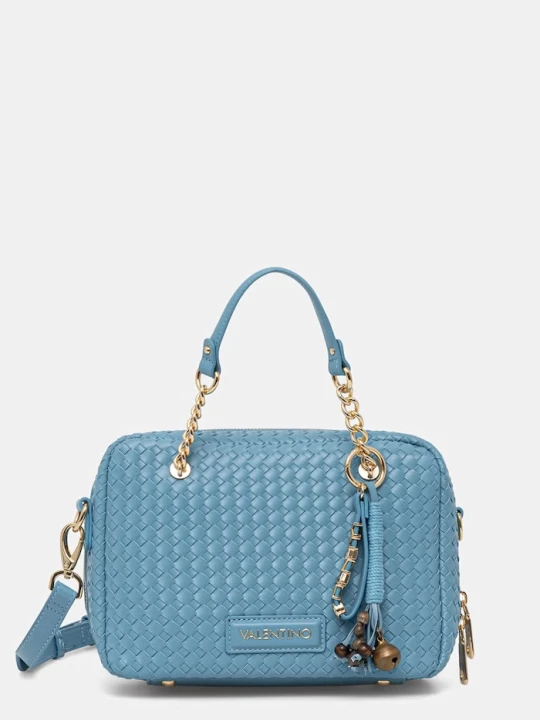 Zdjęcie produktu Valentino Bags torebka crossbody damska z imitacji skóry GEA niebieski