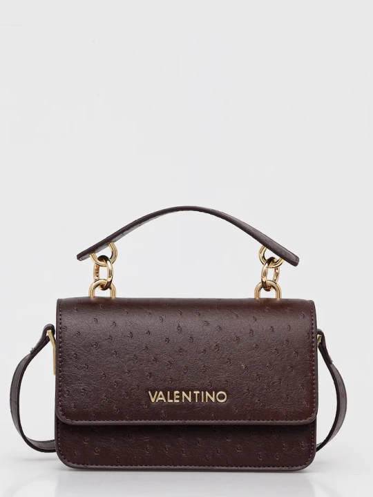 Zdjęcie produktu Valentino Bags torebka crossbody damska z imitacji skóry ROSSY RE brązowy