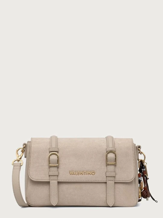 Zdjęcie produktu Valentino Bags torebka crossbody damska z imitacji zamszu WINNIE WINTER beżowy