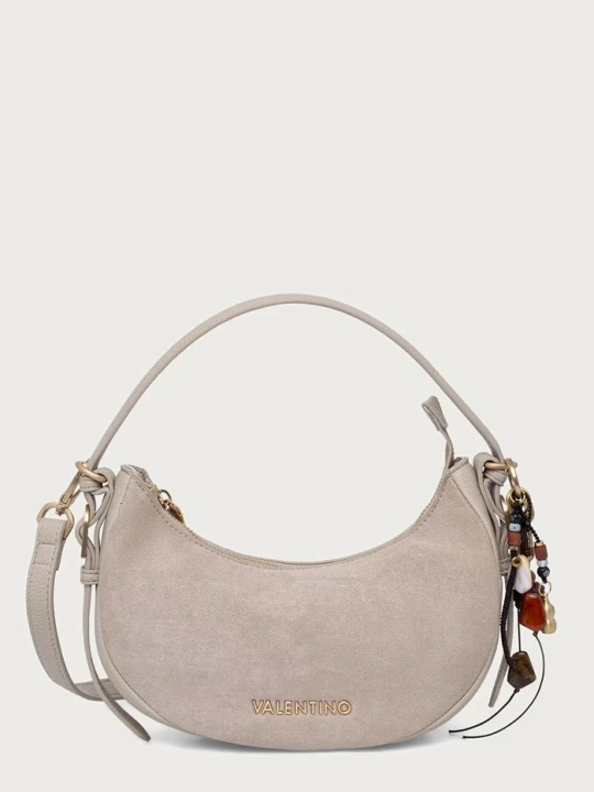 Zdjęcie produktu Valentino Bags torebka crossbody damska z imitacji zamszu WINNIE WINTER beżowy