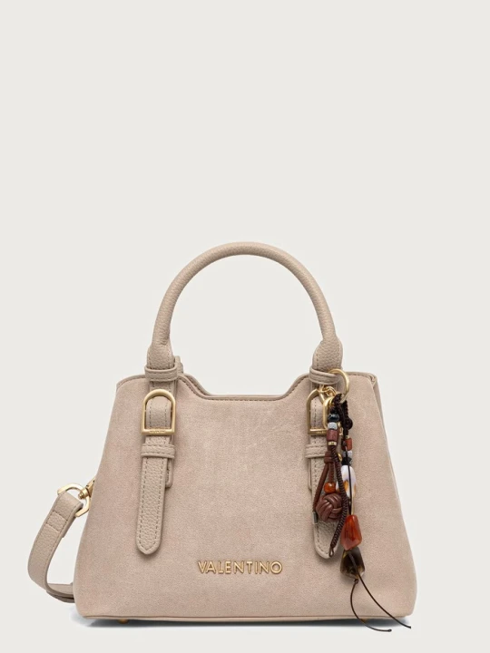 Zdjęcie produktu Valentino Bags torebka crossbody damska z imitacji zamszu WINNIE WINTER beżowy