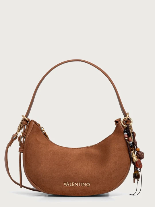 Zdjęcie produktu Valentino Bags torebka crossbody damska z imitacji zamszu WINNIE WINTER brązowy