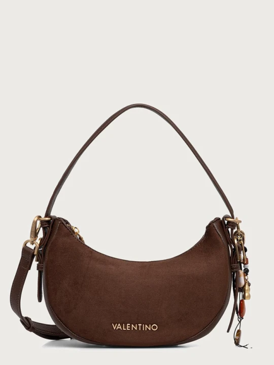Zdjęcie produktu Valentino Bags torebka crossbody damska z imitacji zamszu WINNIE WINTER brązowy