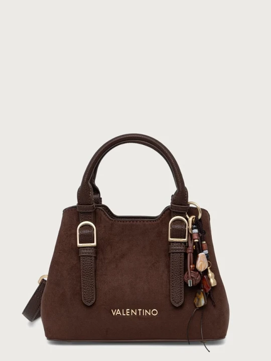 Zdjęcie produktu Valentino Bags torebka crossbody damska z imitacji zamszu WINNIE WINTER brązowy