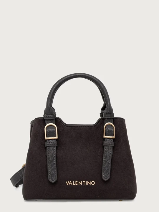Zdjęcie produktu Valentino Bags torebka crossbody damska z imitacji zamszu WINNIE WINTER zielony