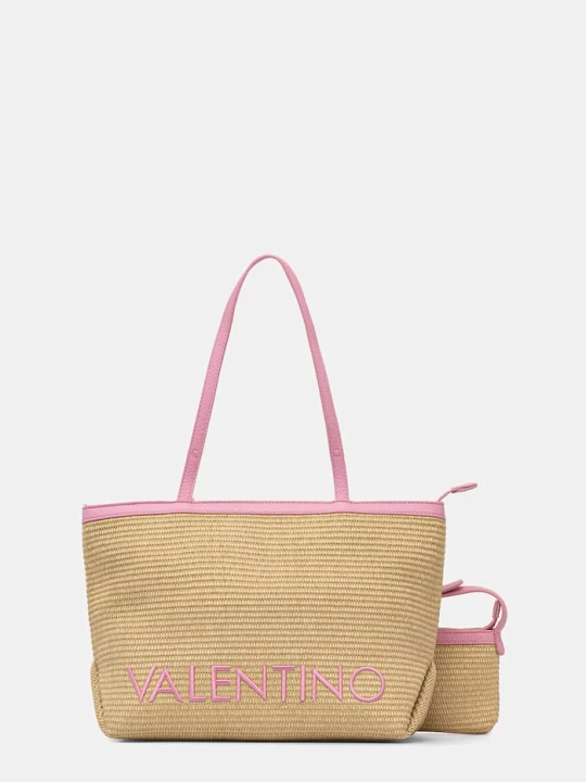 Zdjęcie produktu Valentino Bags torebka damska pleciona MAIAM beżowy
