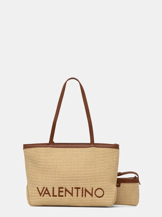 Zdjęcie produktu Valentino Bags torebka damska pleciona MAIAM beżowy