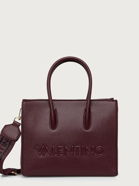 Zdjęcie produktu Valentino Bags torebka damska z imitacji skóry BIANKA RE bordowy