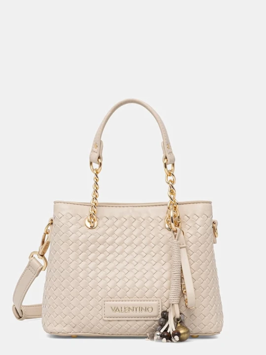 Zdjęcie produktu Valentino Bags torebka damska z imitacji skóry GEA beżowy