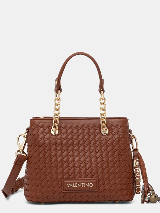 Zdjęcie produktu Valentino Bags torebka damska z imitacji skóry GEA brązowy